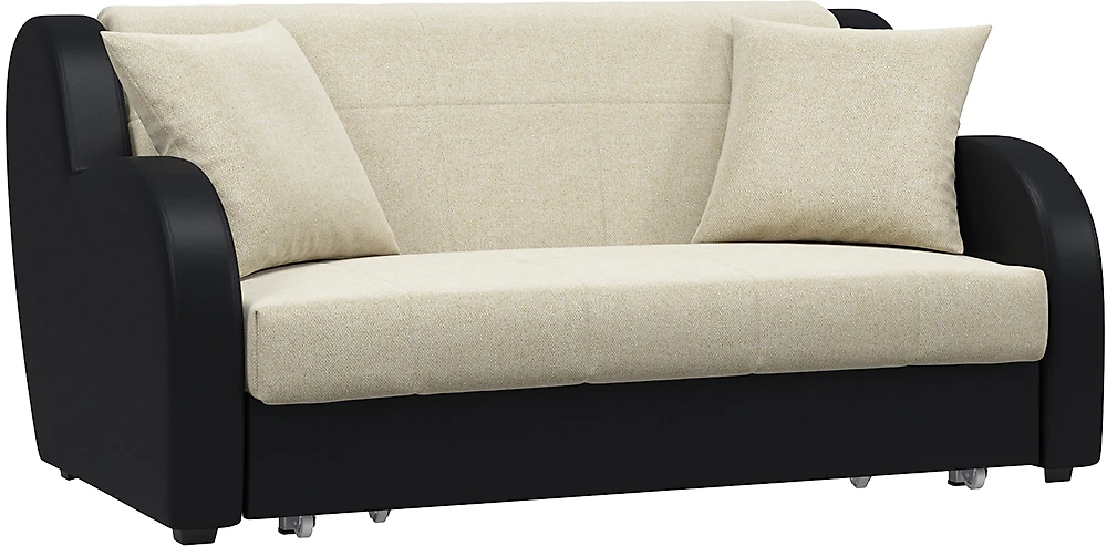 Прямой диван-трансформер Барон с подлокотниками Дизайн 3