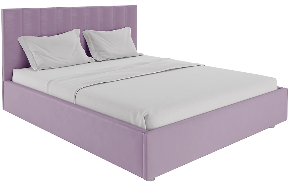 Кровать односпальная 90х200 см Лероса Плюш Дизайн 2