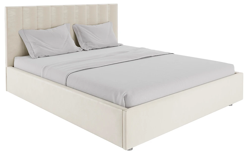 Кровать односпальная 90х200 см Лероса Плюш Дизайн 1