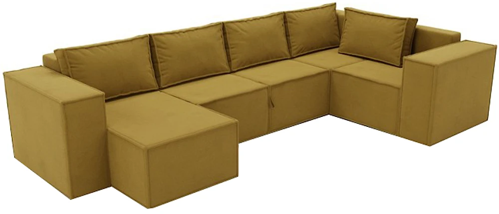 Угловой диван с канапе Лофт П-образный Еллоу