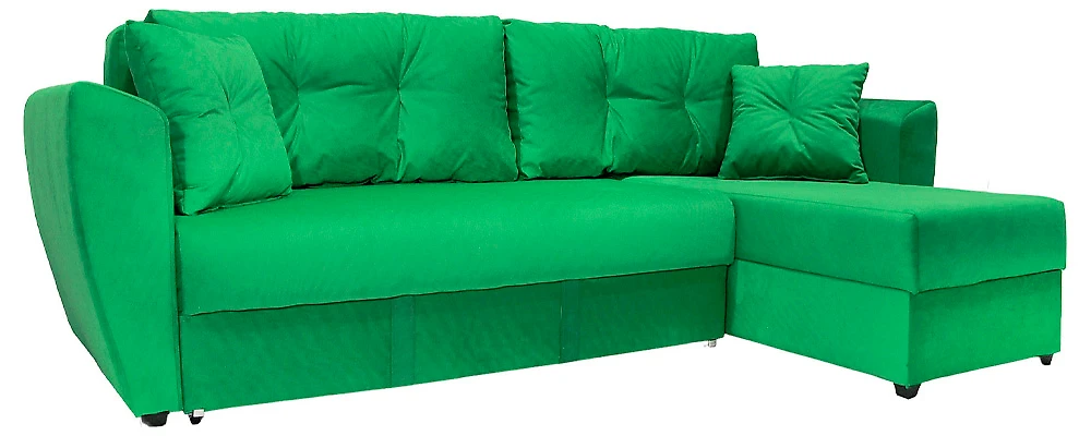 угловой диван для детской Амстердам Грин