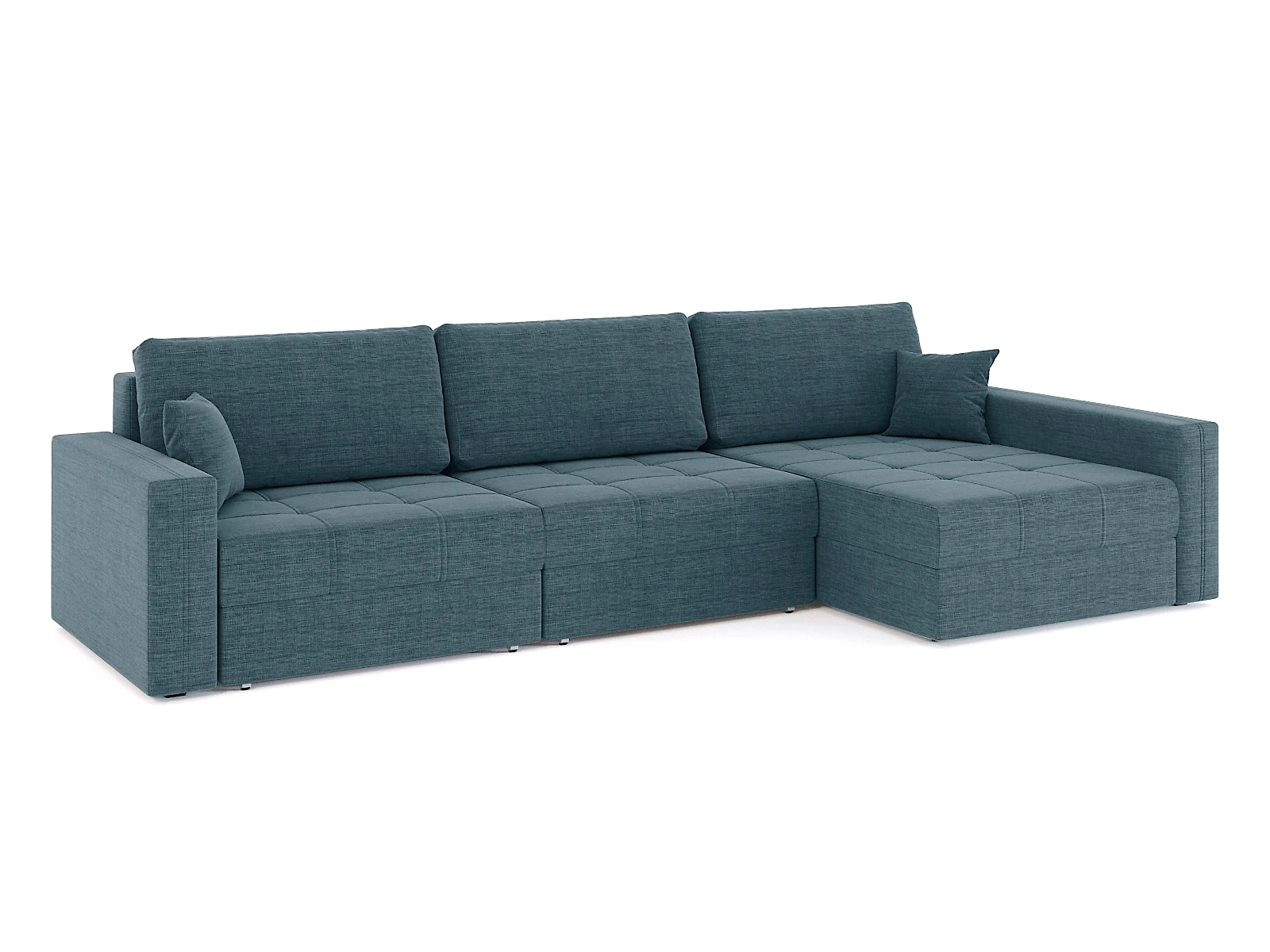 Синий диван еврокнижка Брест-3 Блю