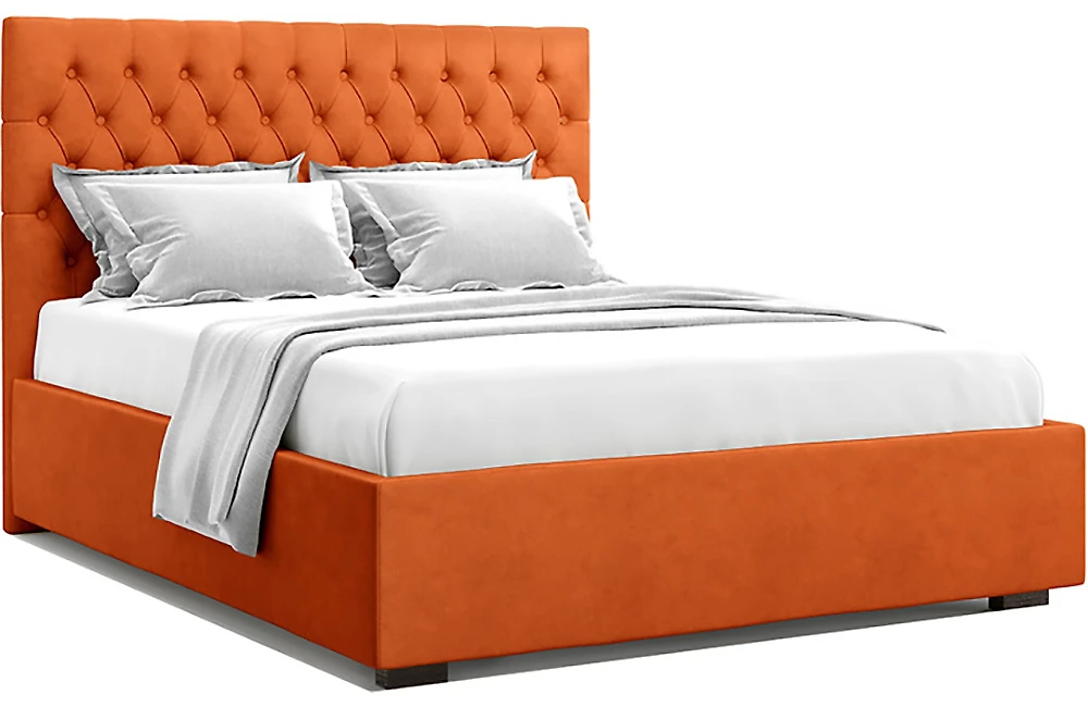 Кровать с подъемным механизмом 140х200 см Нэми Оранж