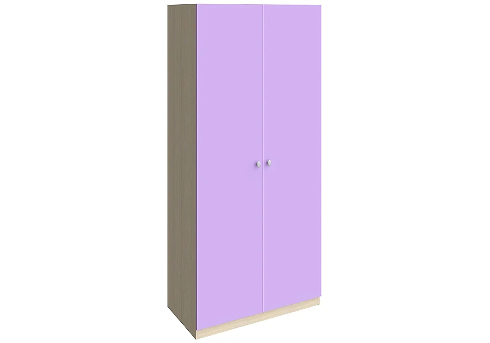 Распашной шкаф 90 см Астра-45 (Колибри) Фиолетовый