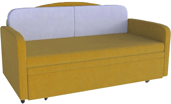 Выкатной диван с ящиком для белья Баллу Дизайн 3