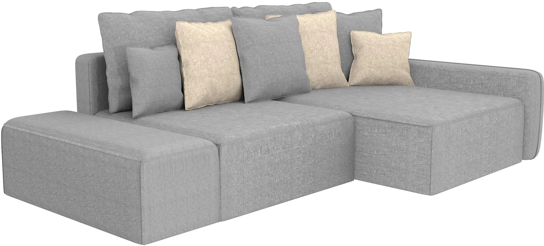 Угловой диван с канапе Портленд Дизайн 2